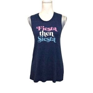 NWOT Blue Siesta Then Fiesta Tank Top New Small